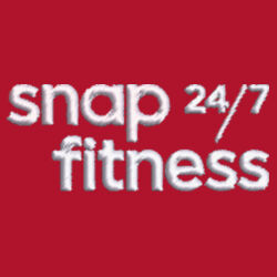 Snap Fitness - Lightweight UPF pullover - White Design