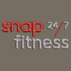 Snap Fitness - Distressed Cap - Red/Grey Design