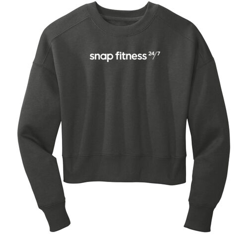 Snap Fitness - ® Women's Perfect Weight ® Fleece Cropped Crew Thumbnail